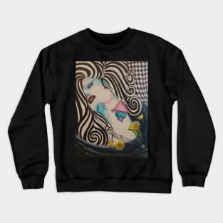 80s Lady Crewneck Sweatshirt